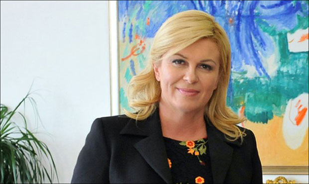 Хрватска председница пева Томпсонову песму (ВИДЕО)