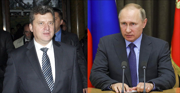 Председник Македоније сутра са Путином у Москви