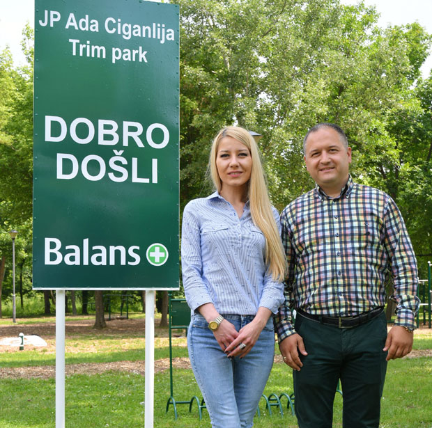 Отворен Баланс+ парк за вежбање на Ади Циганлији