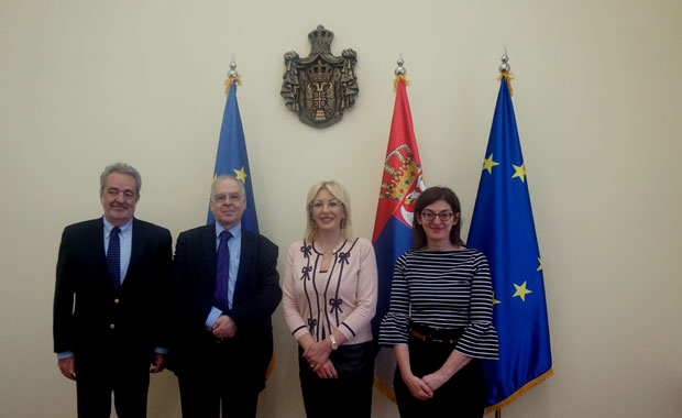 Јоксимовић са делегацијом Бундестага о европским интеграцијама 