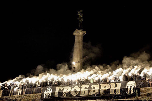 ФОТО: Навијачи Партизана и даље прослављају титулу