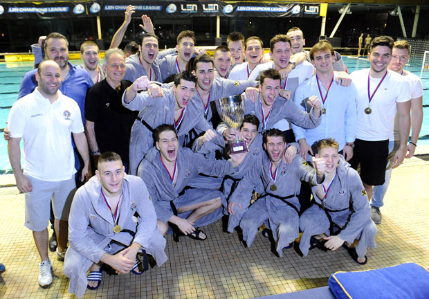 Партизану 8.000 евра за 10. место у ватерполи Лиги шампиона