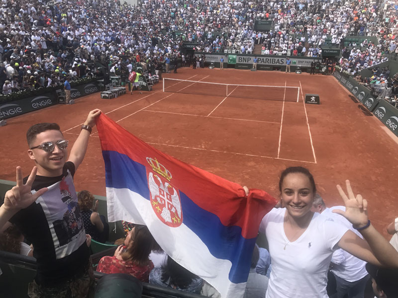 ФОТО: Тробојка за Новакову победу 