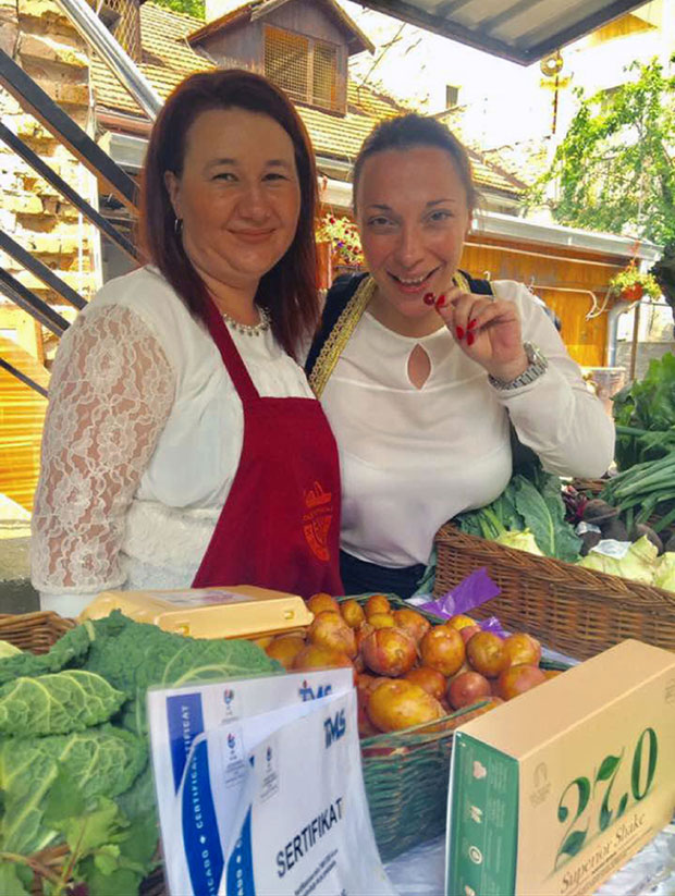 Булевар ослобођења: Отворена пијаца органске хране