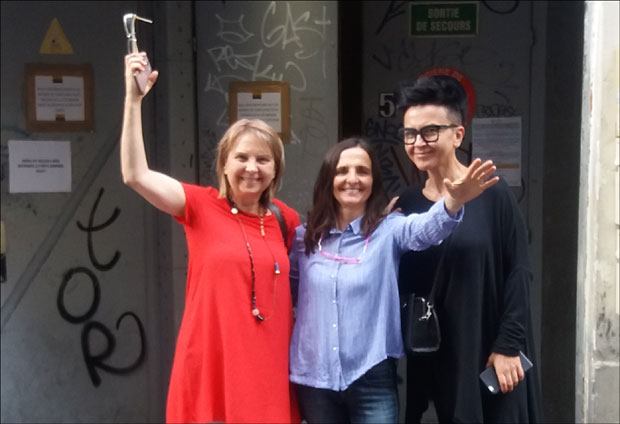 Три грације на Монмартру