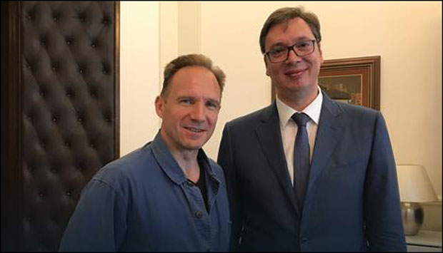 Вучић угостио Рејфа Фајнса