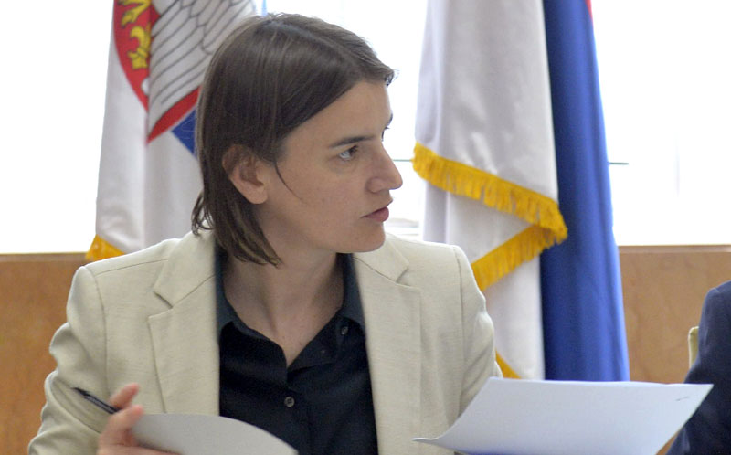 Брнабић: Нисам причала с Вучићем о месту премијера