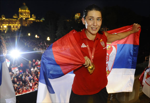 Опрoштај Дaјане Бутулије у Београду