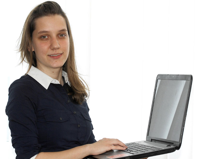 Млада Српкиња махер за роботе