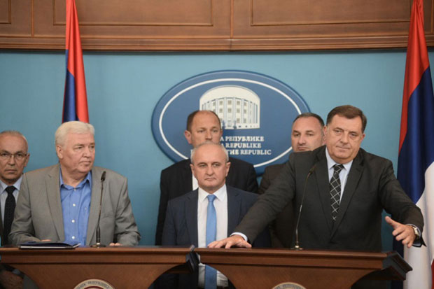 Састанак СНСД, ДНС и СП: Заједно на изборе 2018.