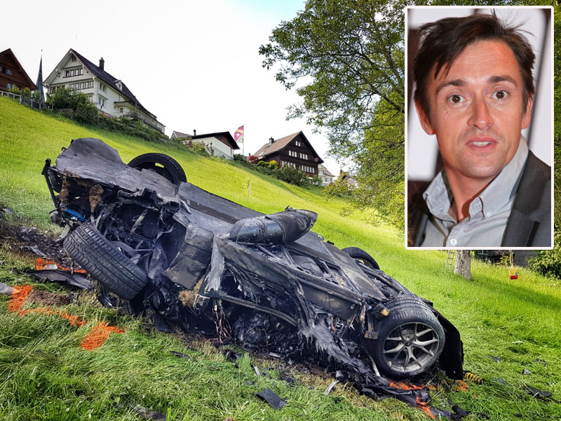 Водитељ Ричард Хамонд се слупао у хрватском електричном аутомобилу