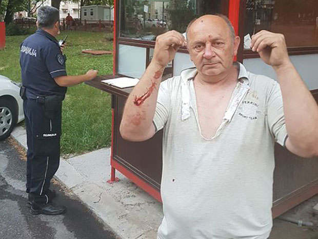 ПРИВЕДЕН ПОЗНАТИ ПЕВАЧ: Лукас летвом претукао фоторепортера 