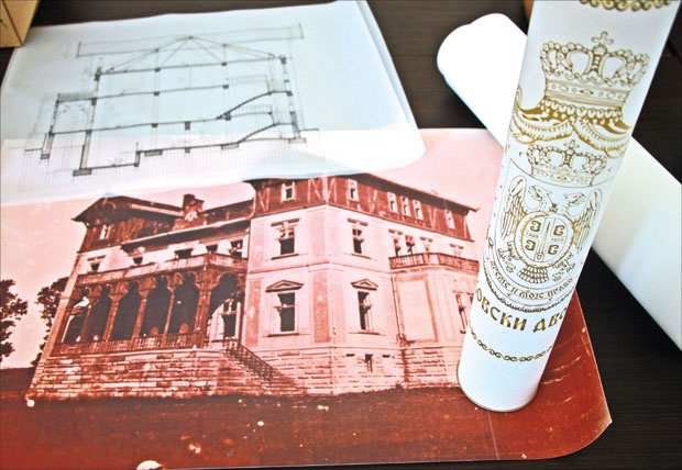 Дворац Обреновића ниче из пепела