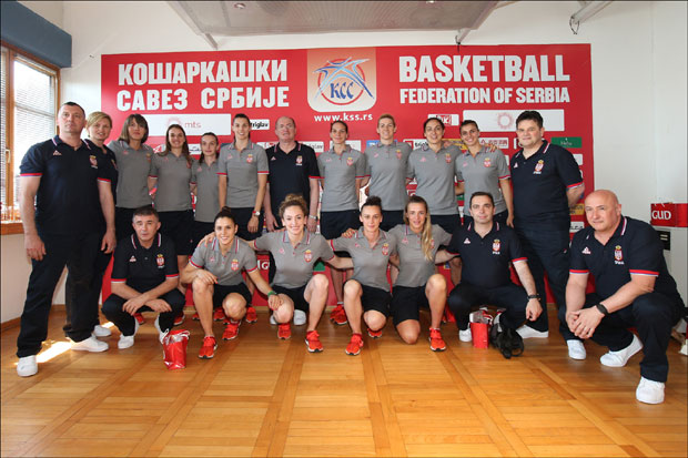 Испраћај кошаркашица у одбрану злата на ЕП