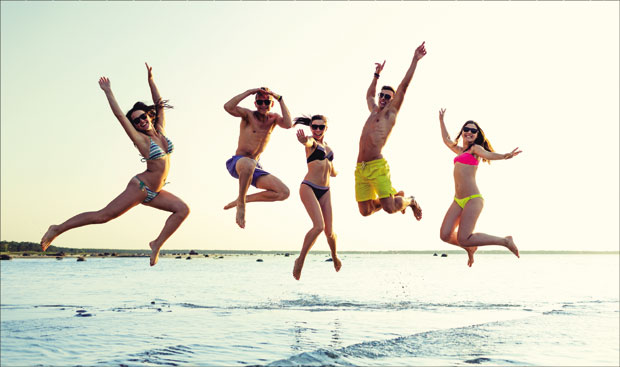 Тинејџер(ка) би на море с друштвом... 