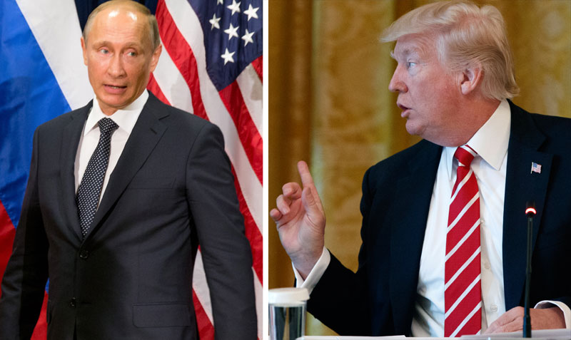 Путина и Трампа гурају у ходник