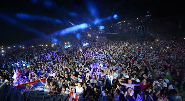 Нови изгледа МТС Денс Арене за њено 15. издање