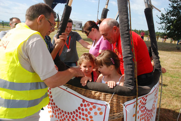 Поглед на Крушевац из балона
