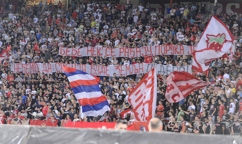 УЕФА САНКЦИОНИСАЛА И ЗВЕЗДУ: Једна трибина затворена за Иртиш?