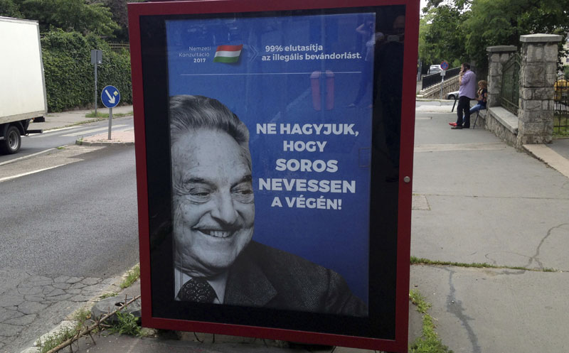 ИЗРАЕЛ ПОРУЧИО МАЂАРСКОЈ: Сорош блати и нашу државу, само га критикујте