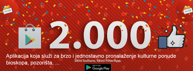 Апликација FilterApp већ има 2.000 активних корисника
