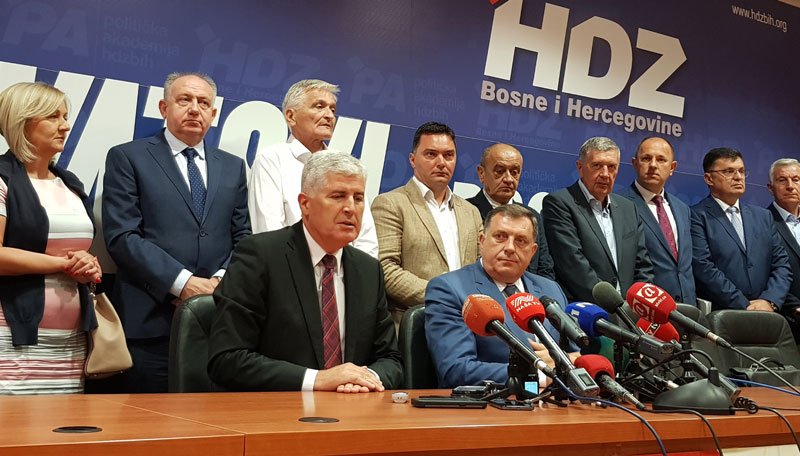 ЗАЈЕДНИЧКИ СТАВ ДОДИКА И ЧОВИЋА У МОСТАРУ: Савет министара БиХ без подршке