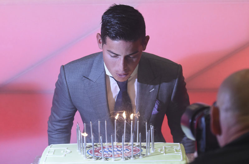 Бајерн представио Родригеза: Најлепши рођендански поклон