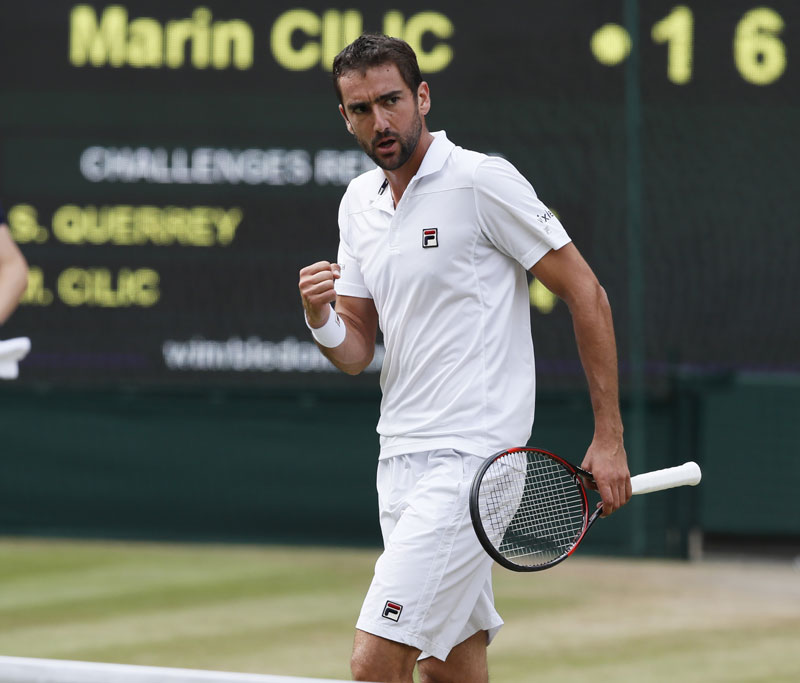 Чилић први финалиста Вимблдона