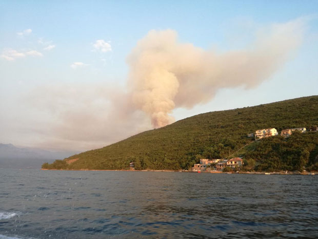 ЈЕЊАВАЈУ ПОЖАРИ НА ЛУШТИЦИ: Одбрањене и куће и цркве