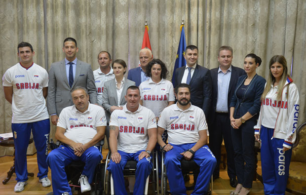 Брнабић, Удовичић и Ђорђевић: Параолимпијци понос Србије