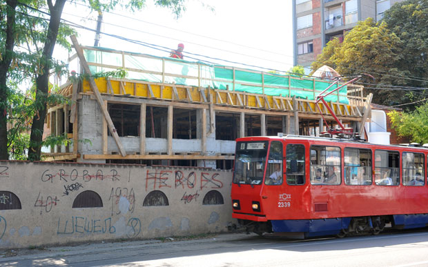 Спаваћа соба у трамвају уз дозволу