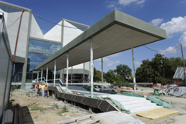 БИЋЕ БИСЕР РЕГИОНА: Радови на Музеју савремене уметности теку по плану