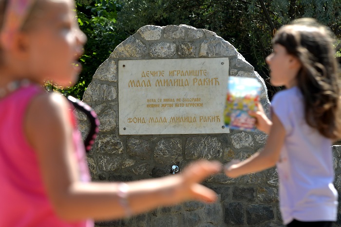 Отворен обновљени парк Мала Милица Ракић