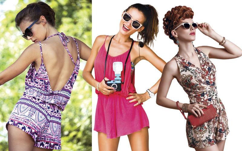 Шортс-комбинезон