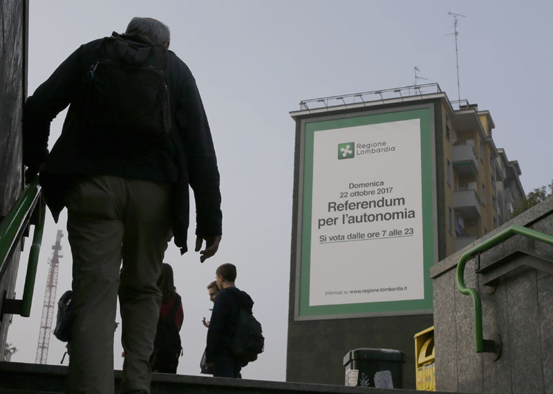 Италијански региони Венето и Ломбардија за већу аутономију
