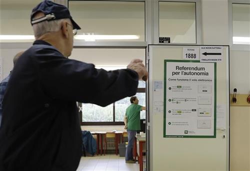 Лидери две италијанске регије прогласили победу гласа да; Венето: Излазност већа од 52 одсто, Ломбардија:Око 34 одсто