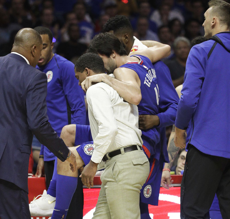 Тренер Клиперса о повреди Теодосића: Види се да му је тешко