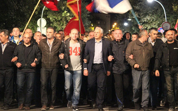 Марш ДФ кроз Подгорицу