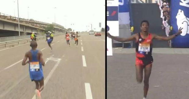Победио у маратону јер су остали погрешно скренули (ВИДЕО)