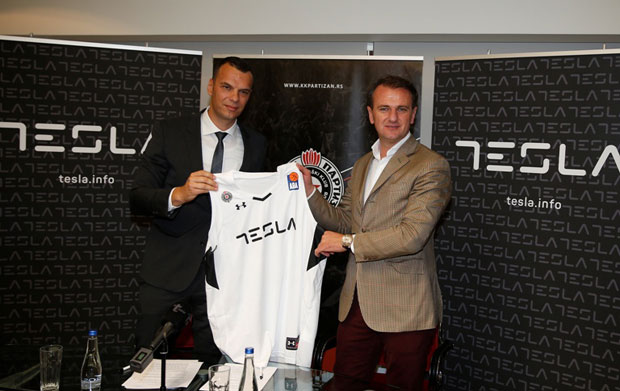 Тесла у спонзорском пулу КК Партизан