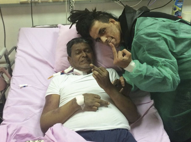 Синаново здравствено стање много боље, и син Ален у посети