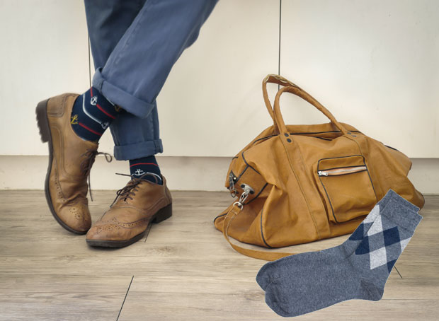 Чарапе ускладите са панталонама 