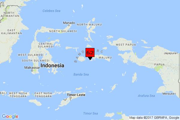 Снажан земљотрес погодио Индонезију