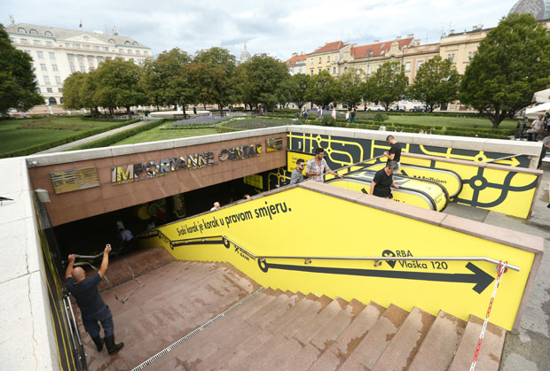 КРВ НА СТЕПЕНИЦАМА: Масовна туча у загребачком тржном центру