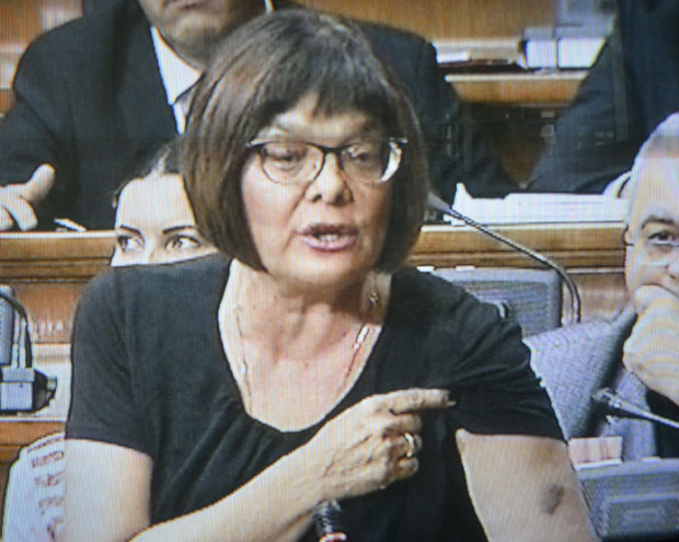 Гојковићева показала модрицу на руци (ФОТО)