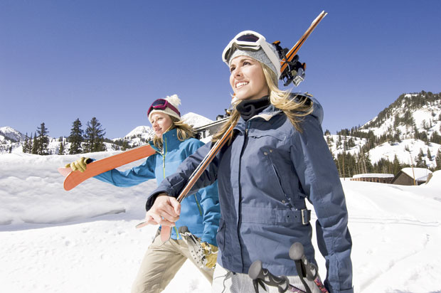 Скијање за дочек на почек