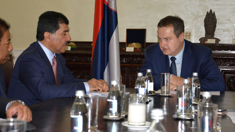 Дачић са делегацијом Катара о унапређењу односа