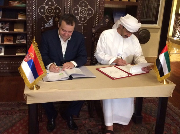 Дачић са шеиком Абдулахом