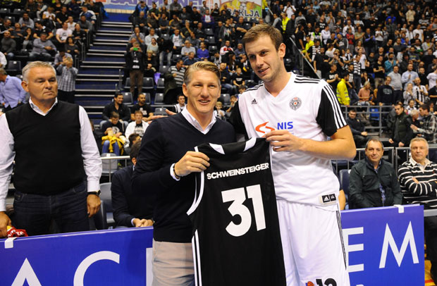 Швајнштајгер долази на кошаркашки дерби да бодри Партизан