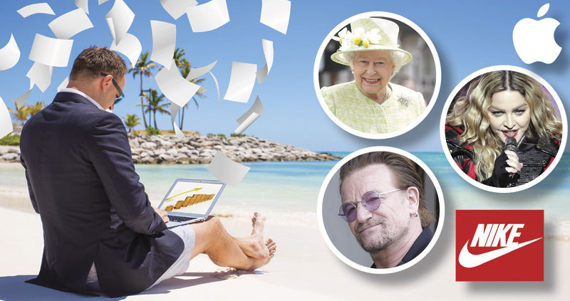 Папирима из раја гађају Трампа